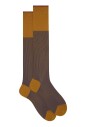 chaussettes-longues-pour-hommes-en-coton-motif-perlage-jaune