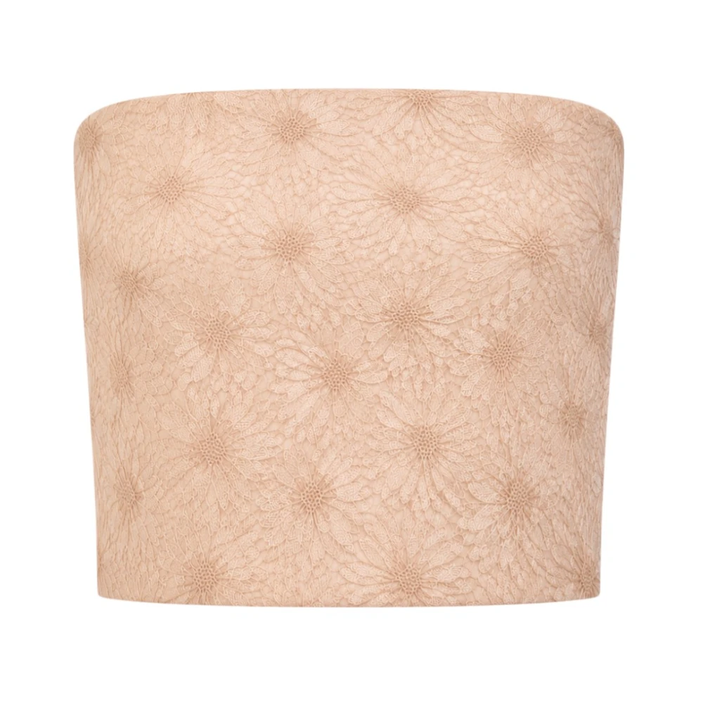 Max Mara Studio Mujer Beige - Top Estilo Corsé - Tops - M