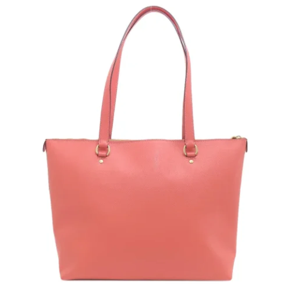Coach Pre-owned Leather totes Pink Dames