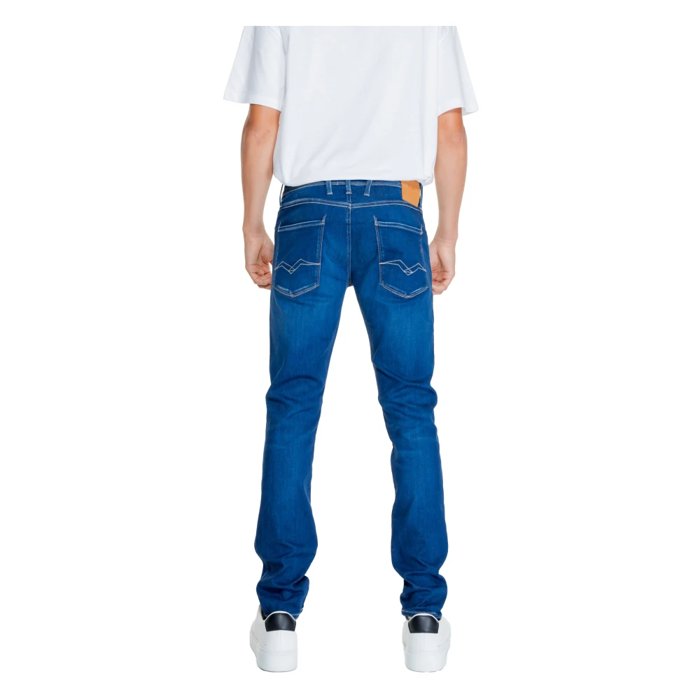 Replay Slim-fit Jeans Blue Heren