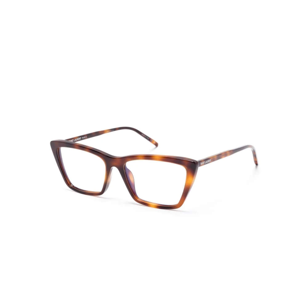 Saint Laurent Women's Brown Glasses, 54 Mm, Sl 737 Mica Thin Opt 003 Optical Frame