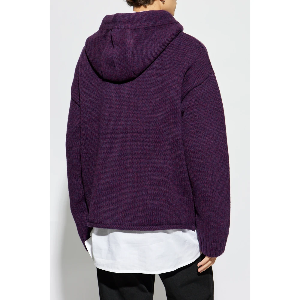 JW Anderson Capuchonvest Purple Heren