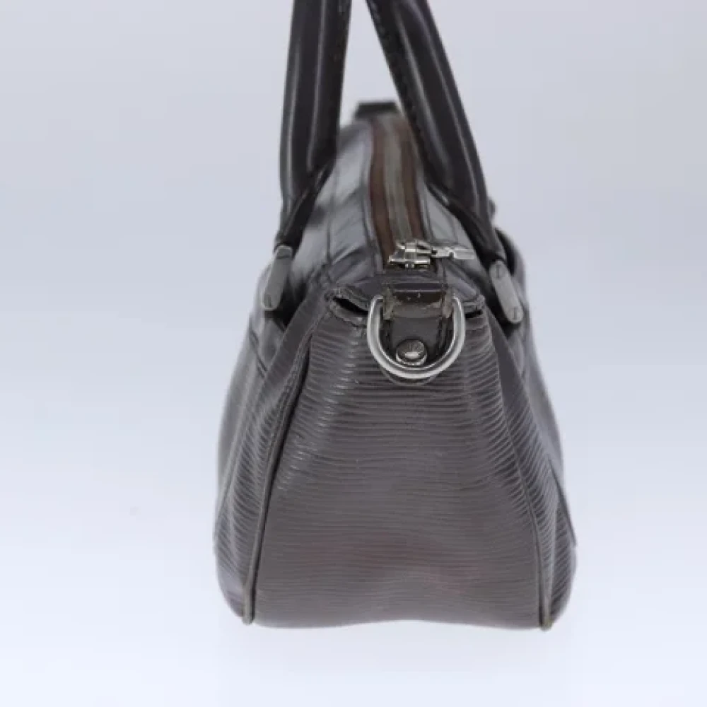 Louis Vuitton Vintage Pre-owned Leather handbags Black Dames