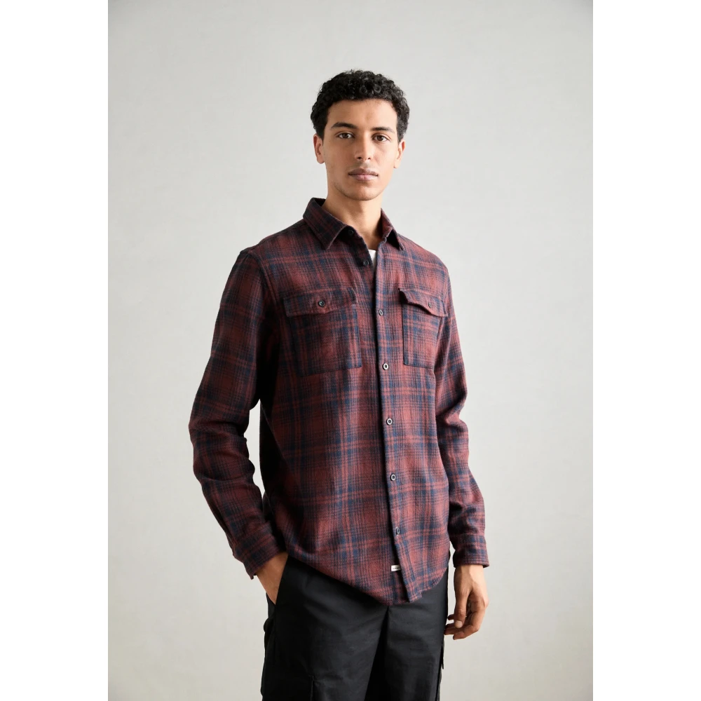Scotch & Soda Stijlvolle Herenshirt Red Heren