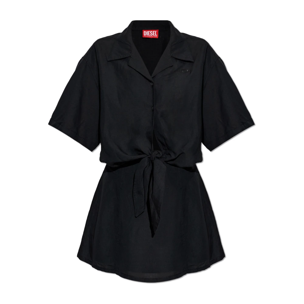 Diesel Mujer Negro - Vestido D-Stall - Dresses - M