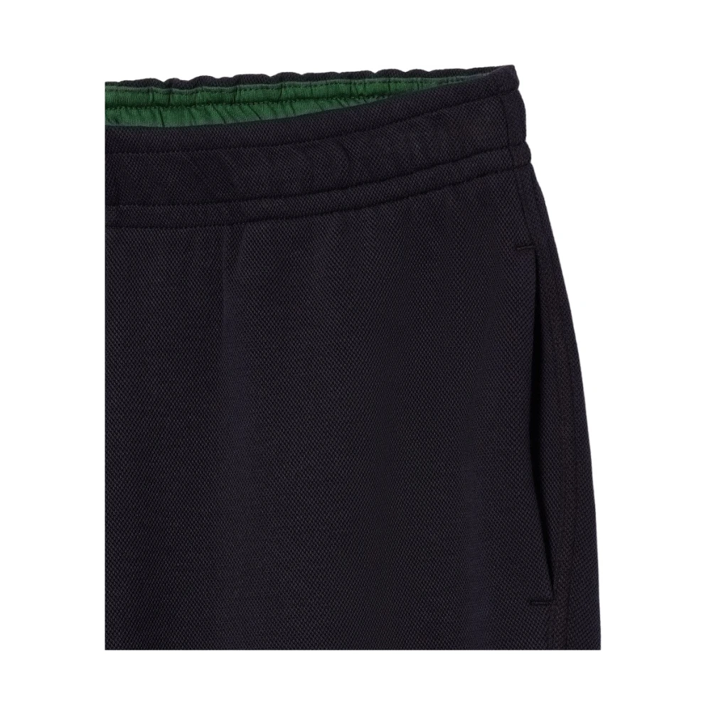 Lacoste Blauwe Broek Modern Design Sportieve Stijl Blue Dames