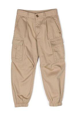 pantalon-cargo-beige-avec-boutons-logotypes