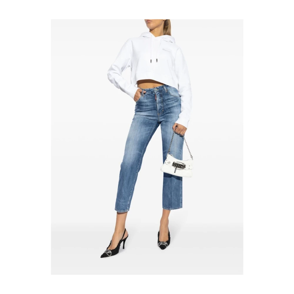 Dsquared2 Blauwe Casual Broek Blue Dames