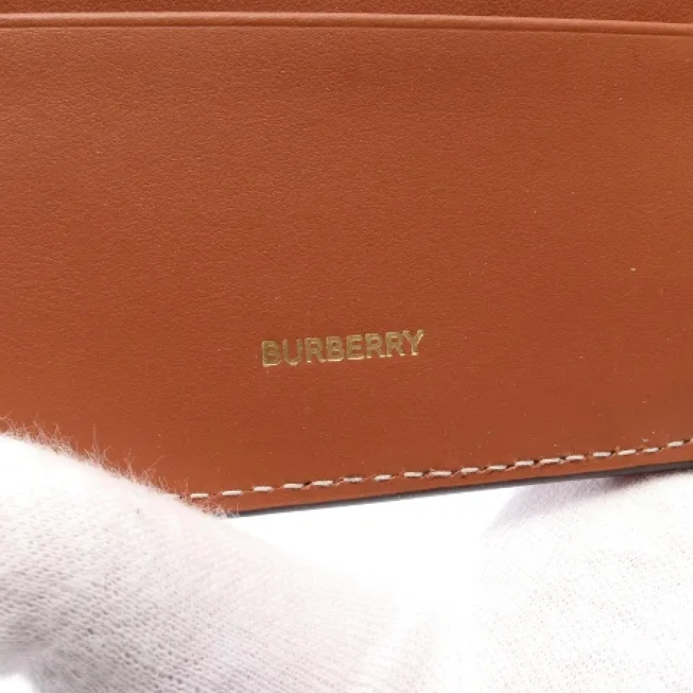 Burberry Vintage Pre-owned Canvas wallets Beige Dames