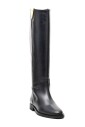 botte-en-cuir-noir-43cm-tige