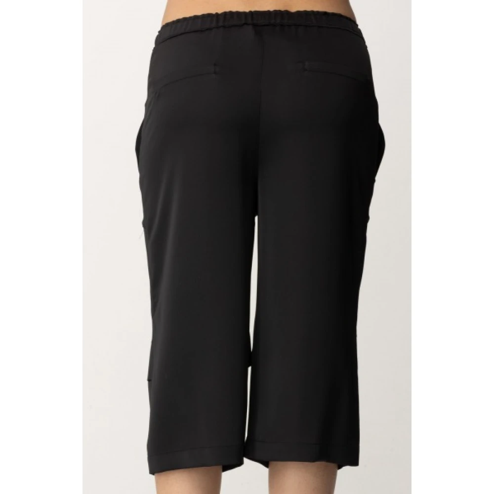 pinko Stijlvolle Bermuda Shorts voor Vrouwen Black Dames