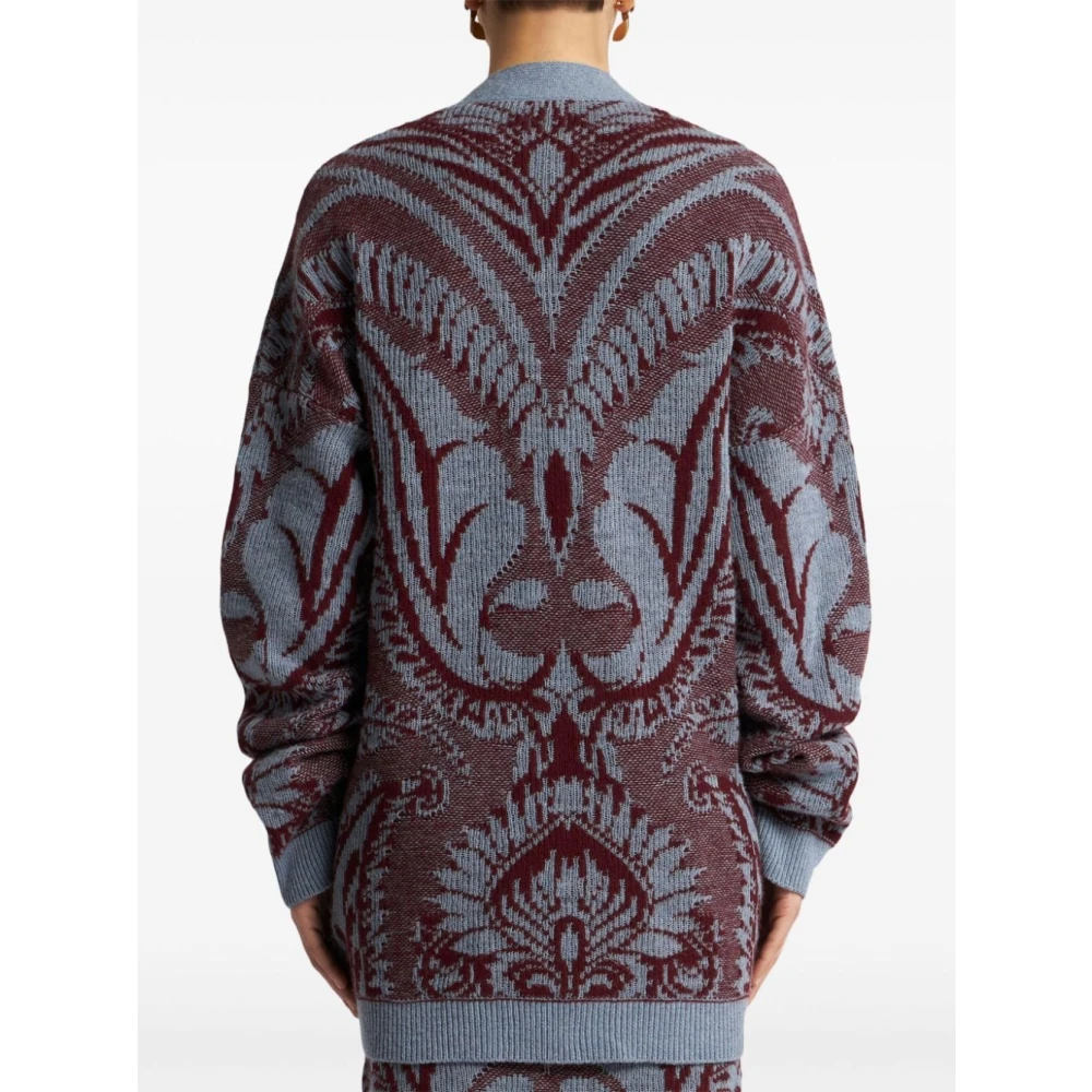 ETRO Gebreid Vest Multi-Kleur Stijlvol Multicolor Dames