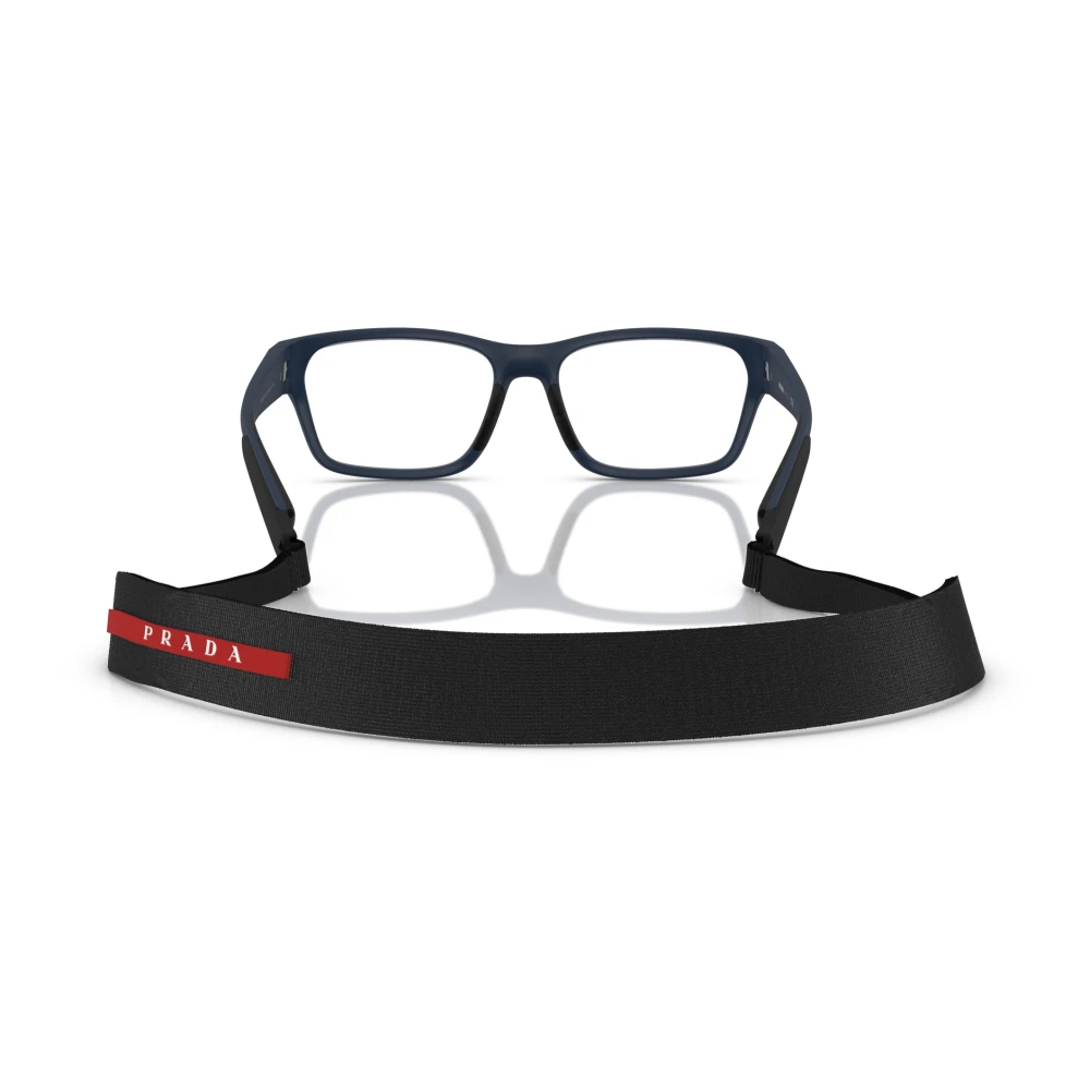 Prada Stijlvolle Bril PS 03Rv Blue Heren