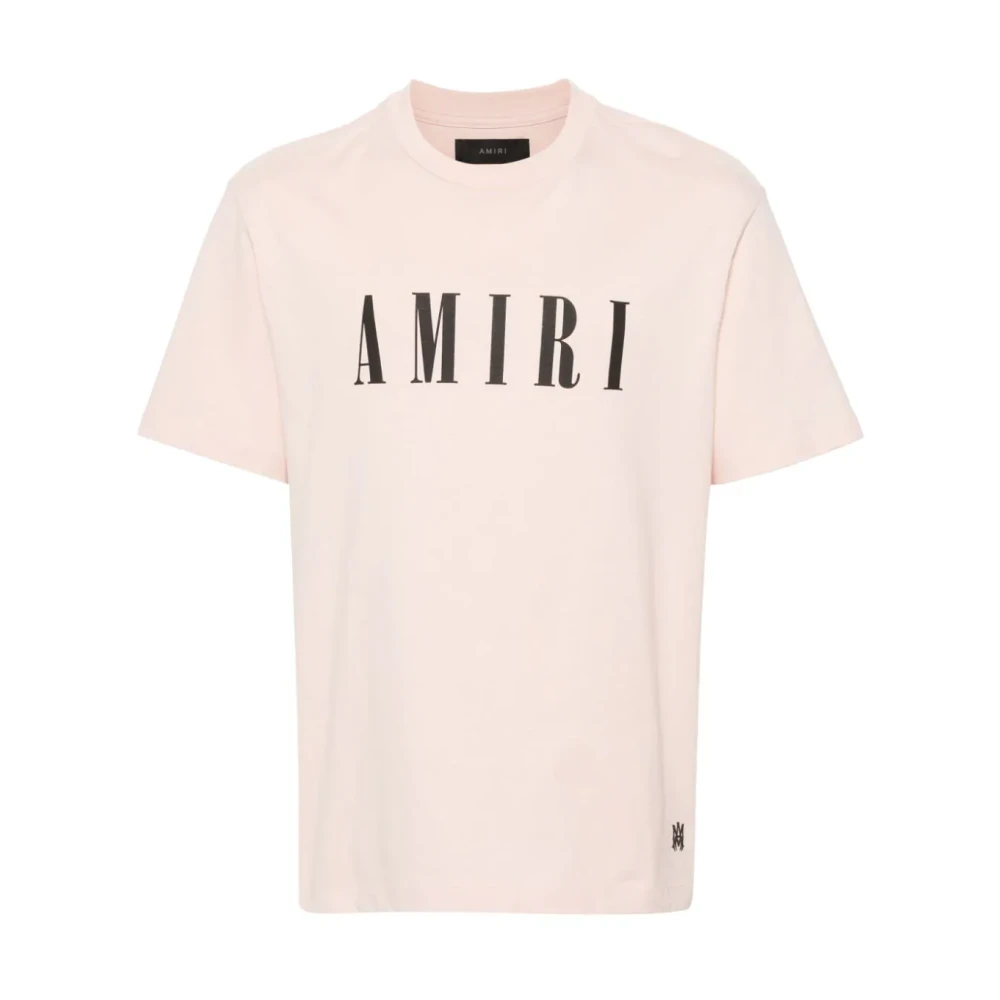 Amiri T-Shirts Pink Heren