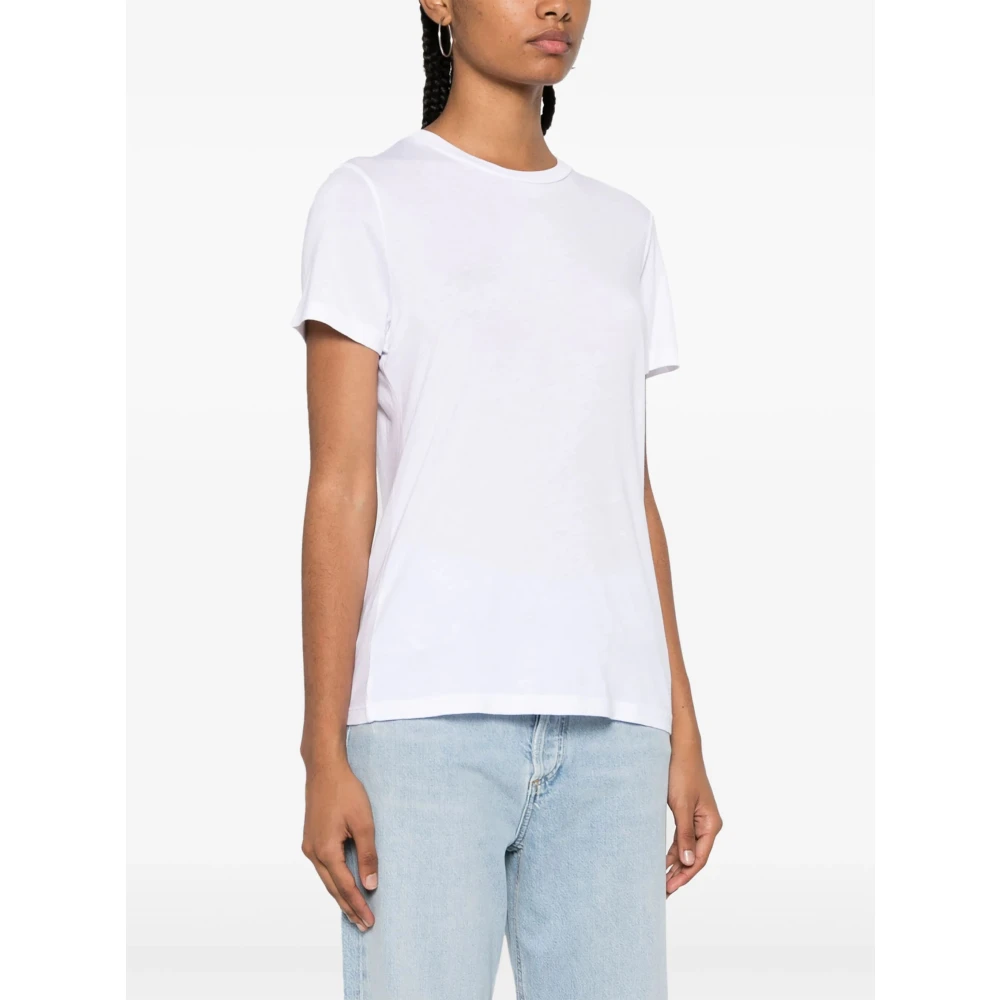 Agolde Witte Annise Tee White Dames