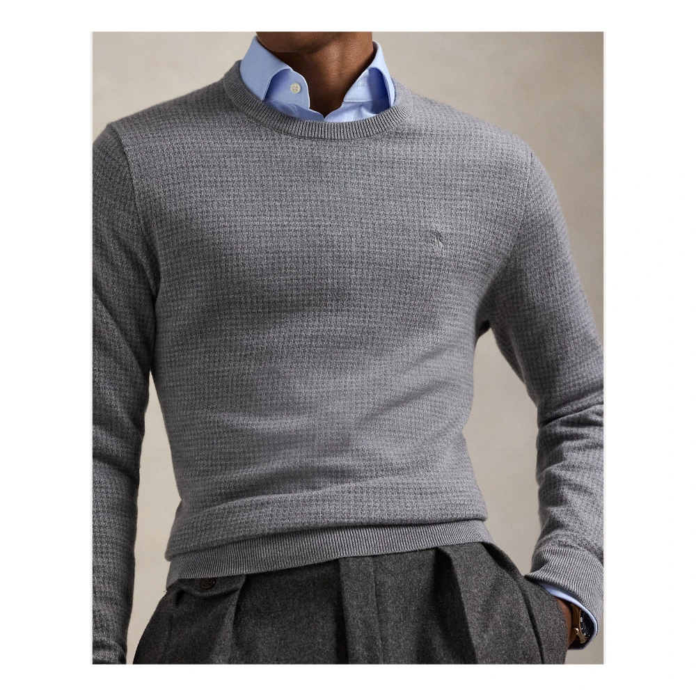Ralph Lauren Stijlvolle Pull Sweater Gray Heren