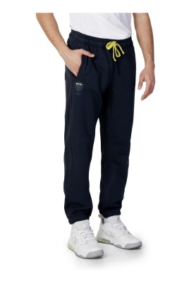pantalon-en-coton-bleu-avec-poches-laterales