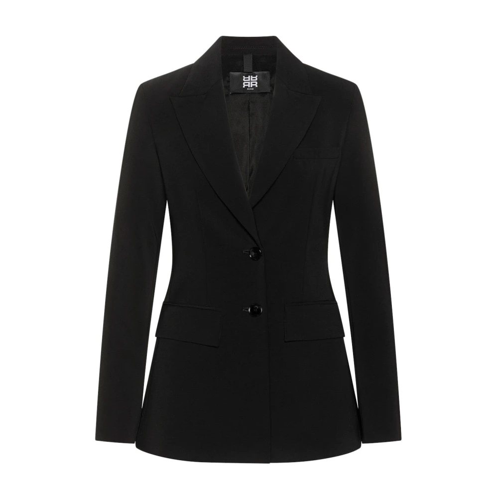 RIANI Klassieke Blazer met Schoudervullingen Black Dames