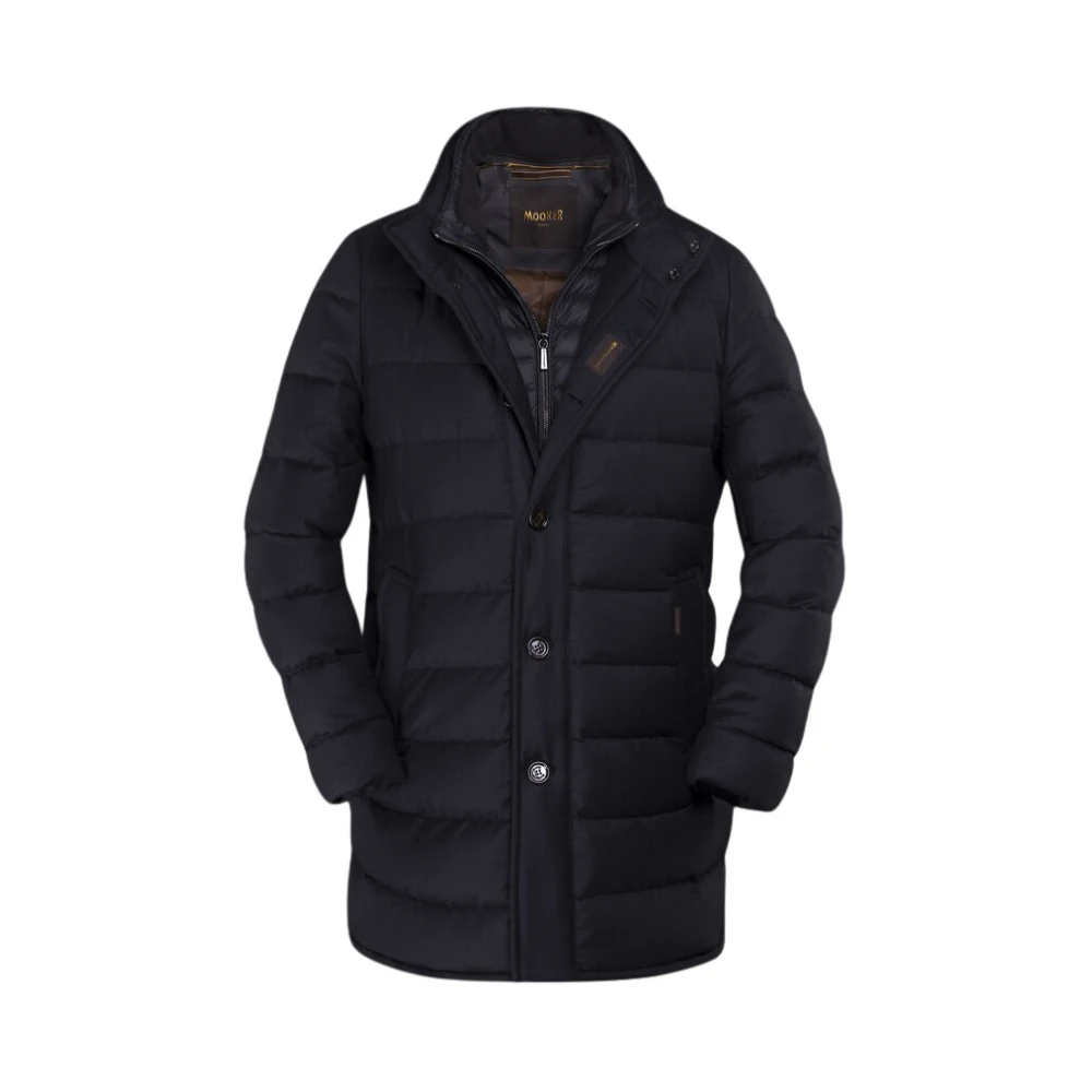 Moorer Men's Blue Down Coats, S, Calegari Coat