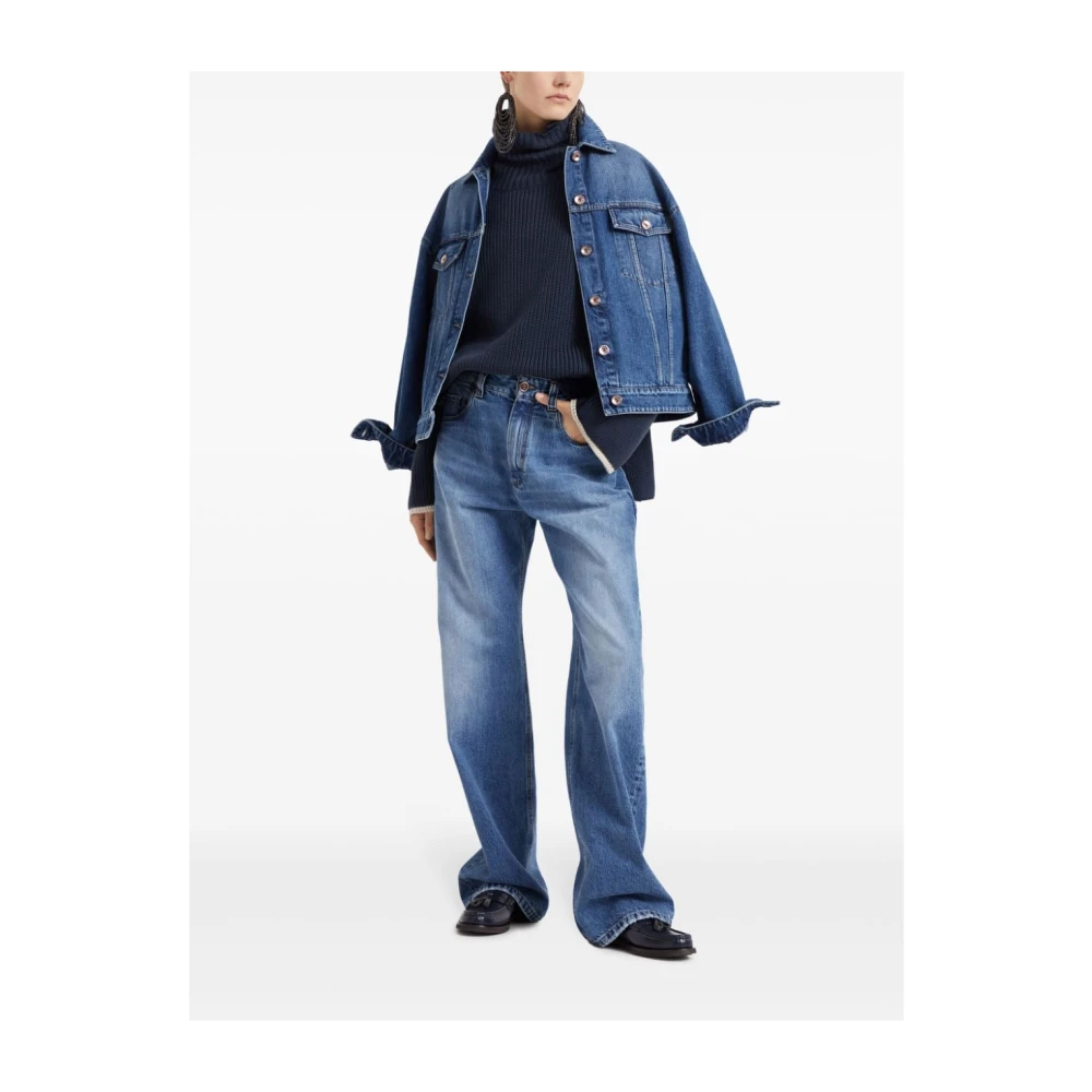 BRUNELLO CUCINELLI Stijlvolle broek voor mannen Blue Dames