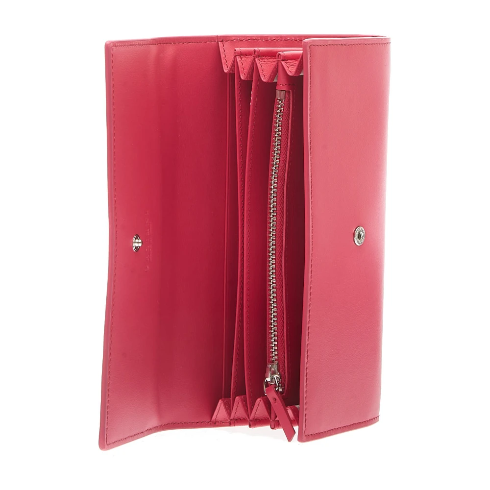 Orciani Luxe Fuchsia Fan Portemonnee Pink Dames