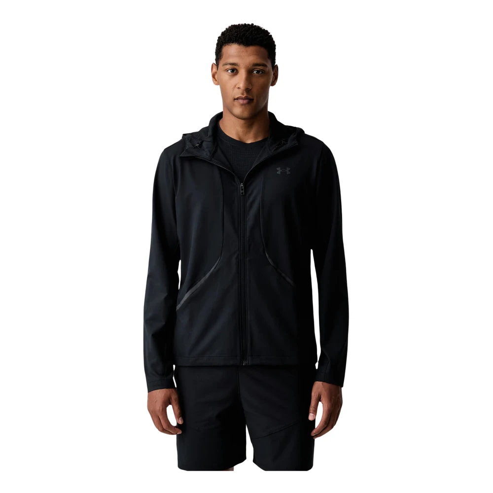 Under Armour Uomo Nero - Giacca Con Cappuccio Unstoppable Woven - Sport - M