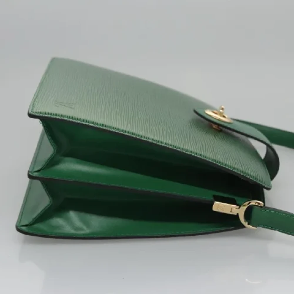 Louis Vuitton Vintage Pre-owned Leather louis-vuitton-bags Green Dames
