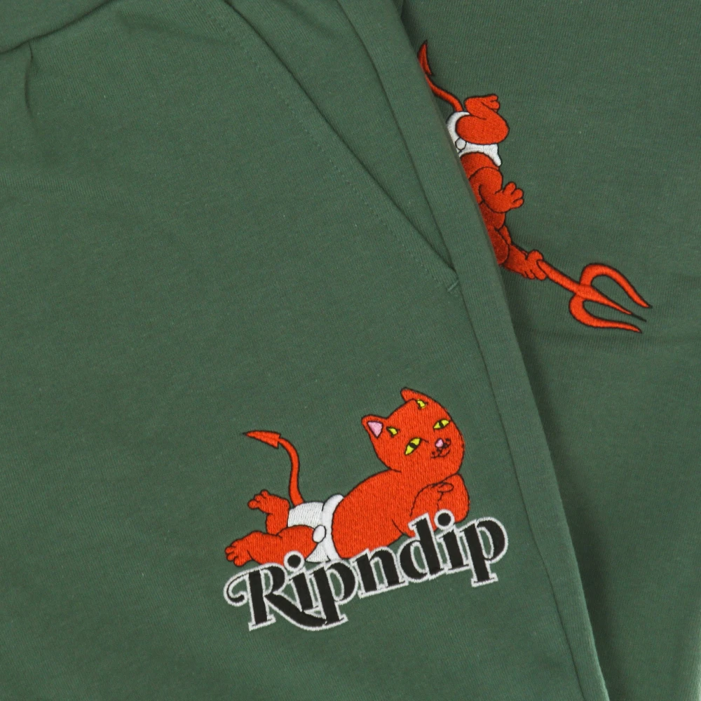 Ripndip Devil Babies Lichtgewicht Trainingsbroek Green Heren