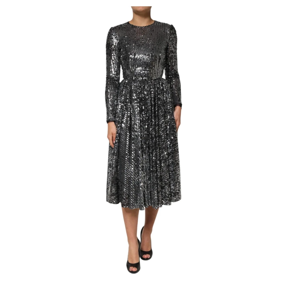 Dolce & Gabbana Donna Nero Abiti, S, New,