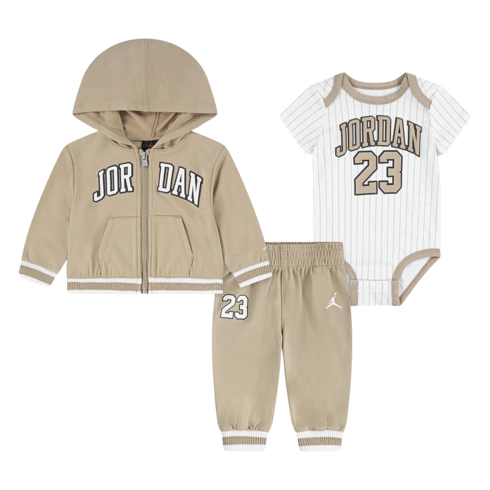 Jordan Beige Mj 23 Tracksuit Set - Unisex - Kids Sport Sets - 2 Y - Kids