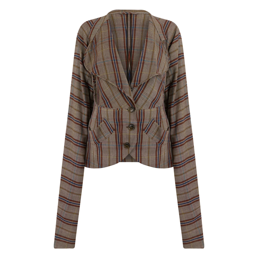 Vivienne Westwood , Blazers, Female, Multicolor, S, Appetizer Jacket