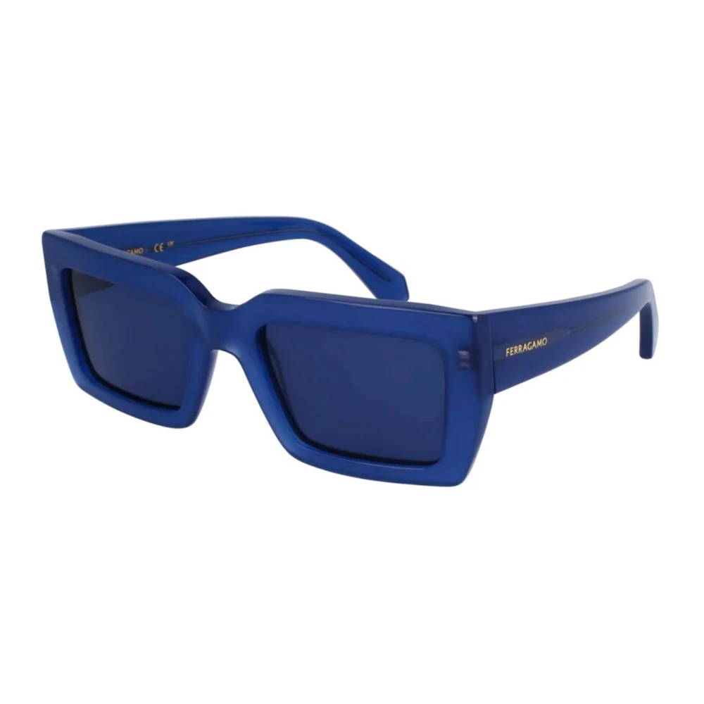 Ferragamo Unisex Blue Sunglasses, 54 Mm, Sf1108s Sunglasses