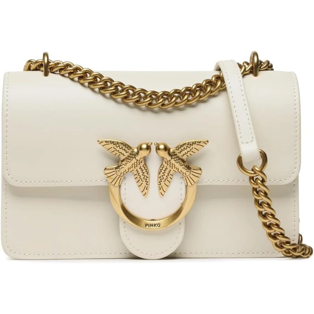 Pinko Mini Icon Simply Love White Dames