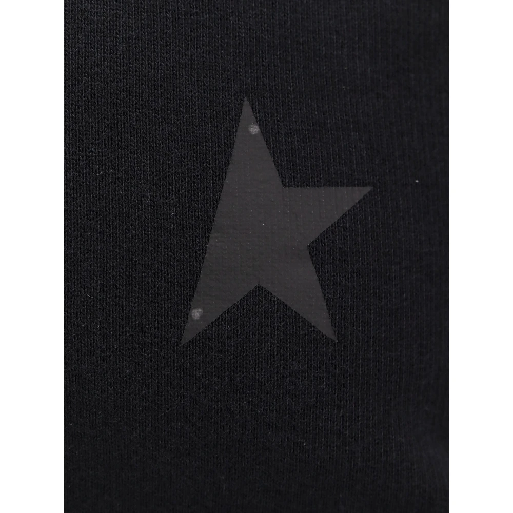 Golden Goose Iconic Star Katoenen Sweatshirt Black Heren