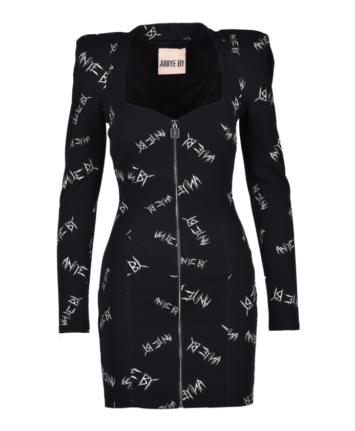 robe-elegante-en-polyester-elasthanne