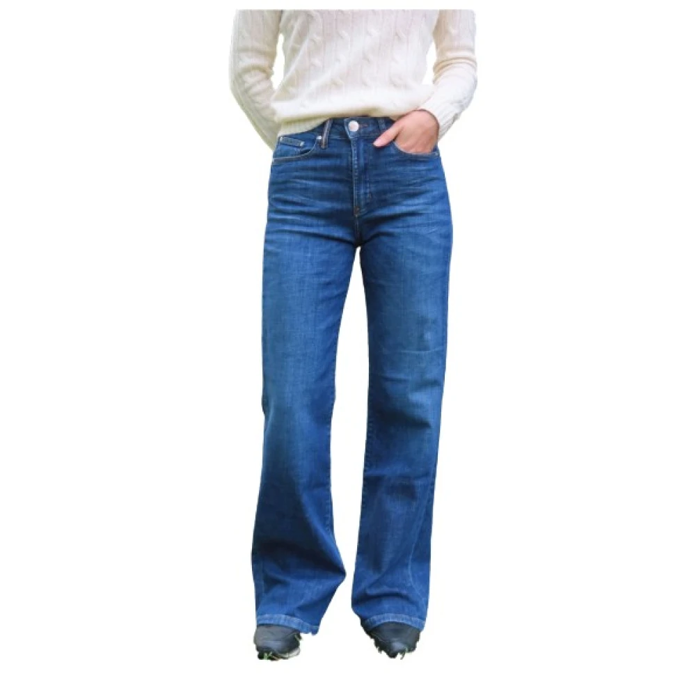 Islow Grote Jean Patti in katoenmix Blue Dames