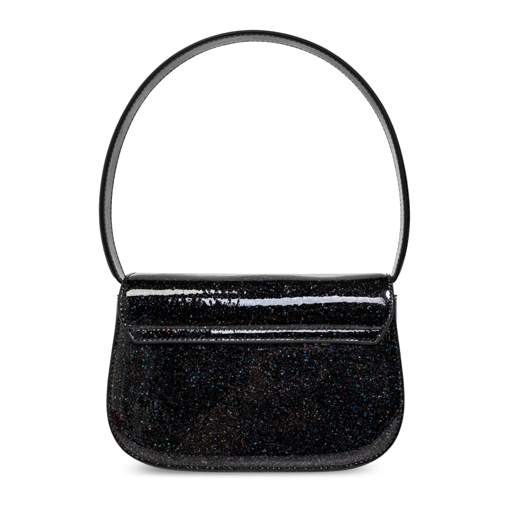 Diesel Glitter Schoudertas '1Dr' Black Dames