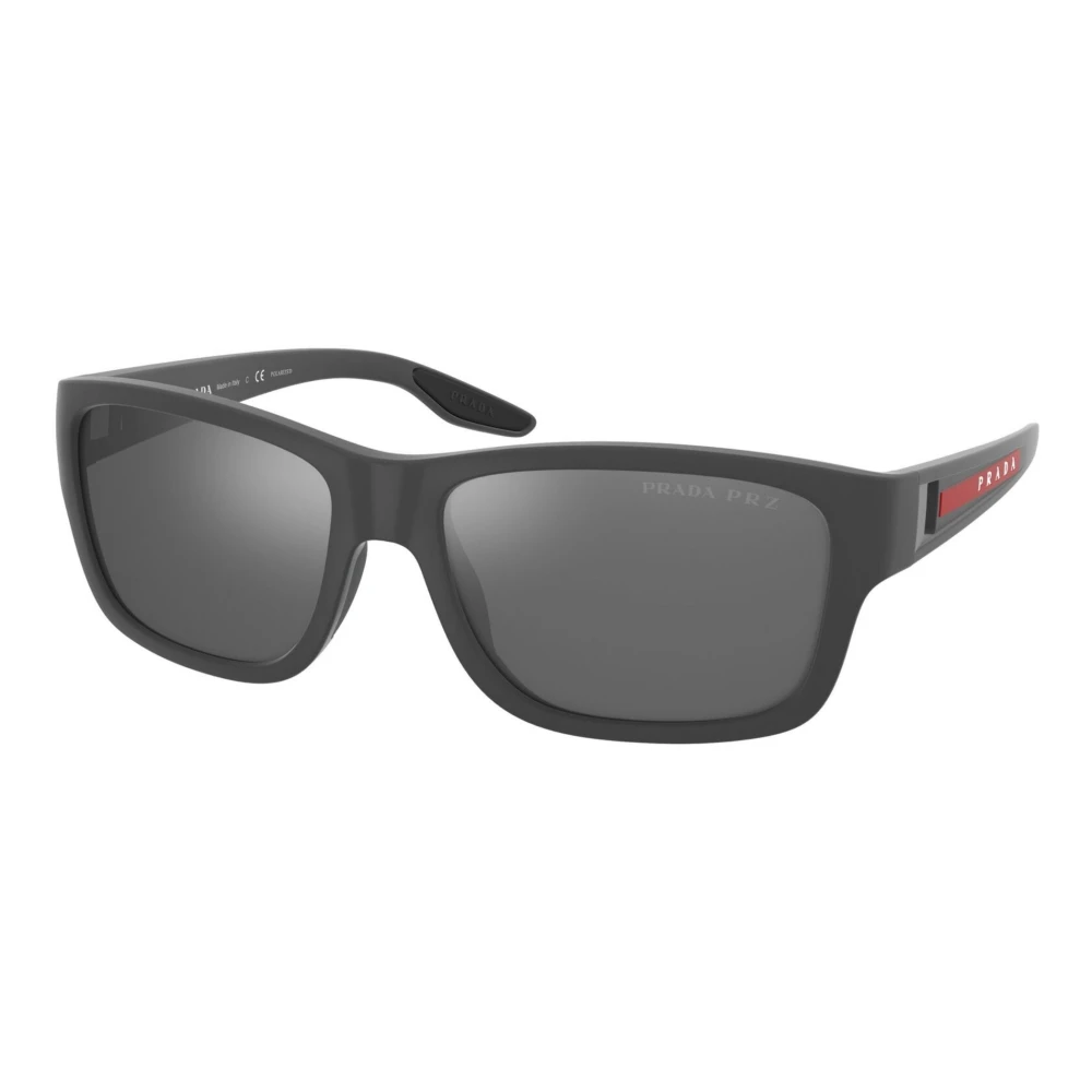 Prada Men's Gray Sporty Sunglasses