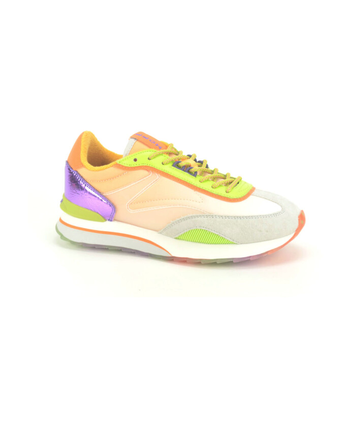 baskets-runner-n-fluo-orange-vert