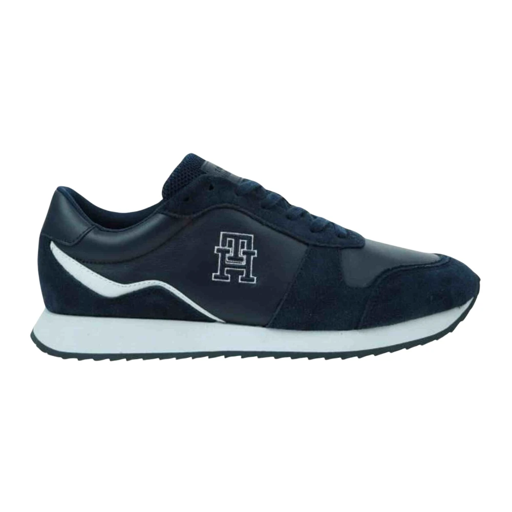 Tommy Hilfiger Men's Blue Trainers - Sneakers - 10 Uk - Shoes