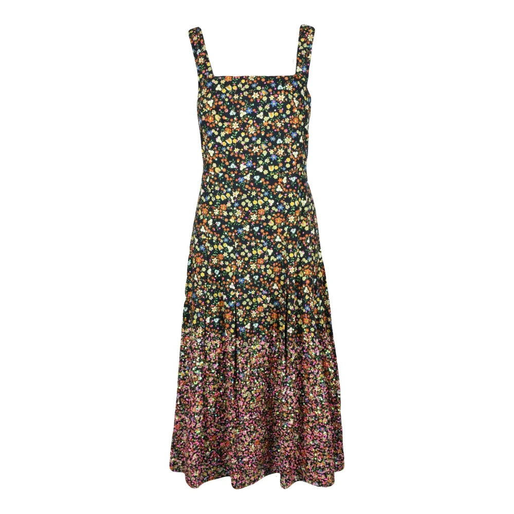 TORY BURCH Elegante Katoenen Jurk Multicolor Dames
