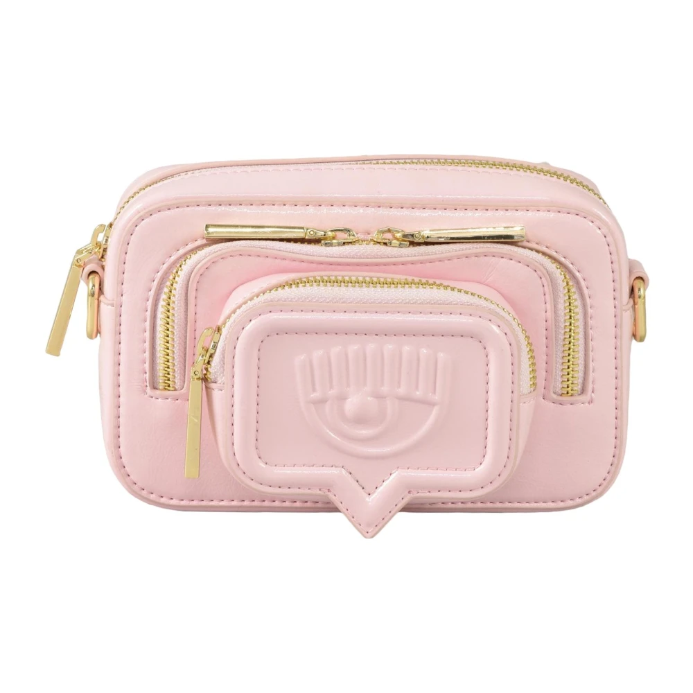 Chiara Ferragni Collection Stijlvolle Polyester Tas Pink Dames