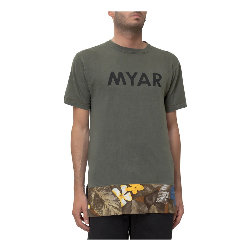 Myar T-Shirts Green Heren