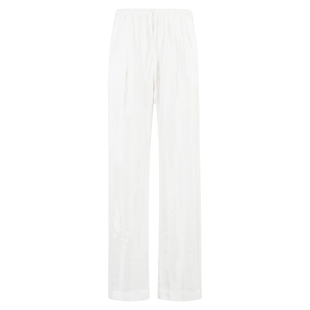 Trousers > Straight Trousers - - Loulou Studio - Modalova