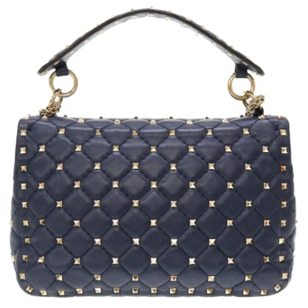 Valentino Vintage Pre-owned Fabric shoulder-bags Black Dames