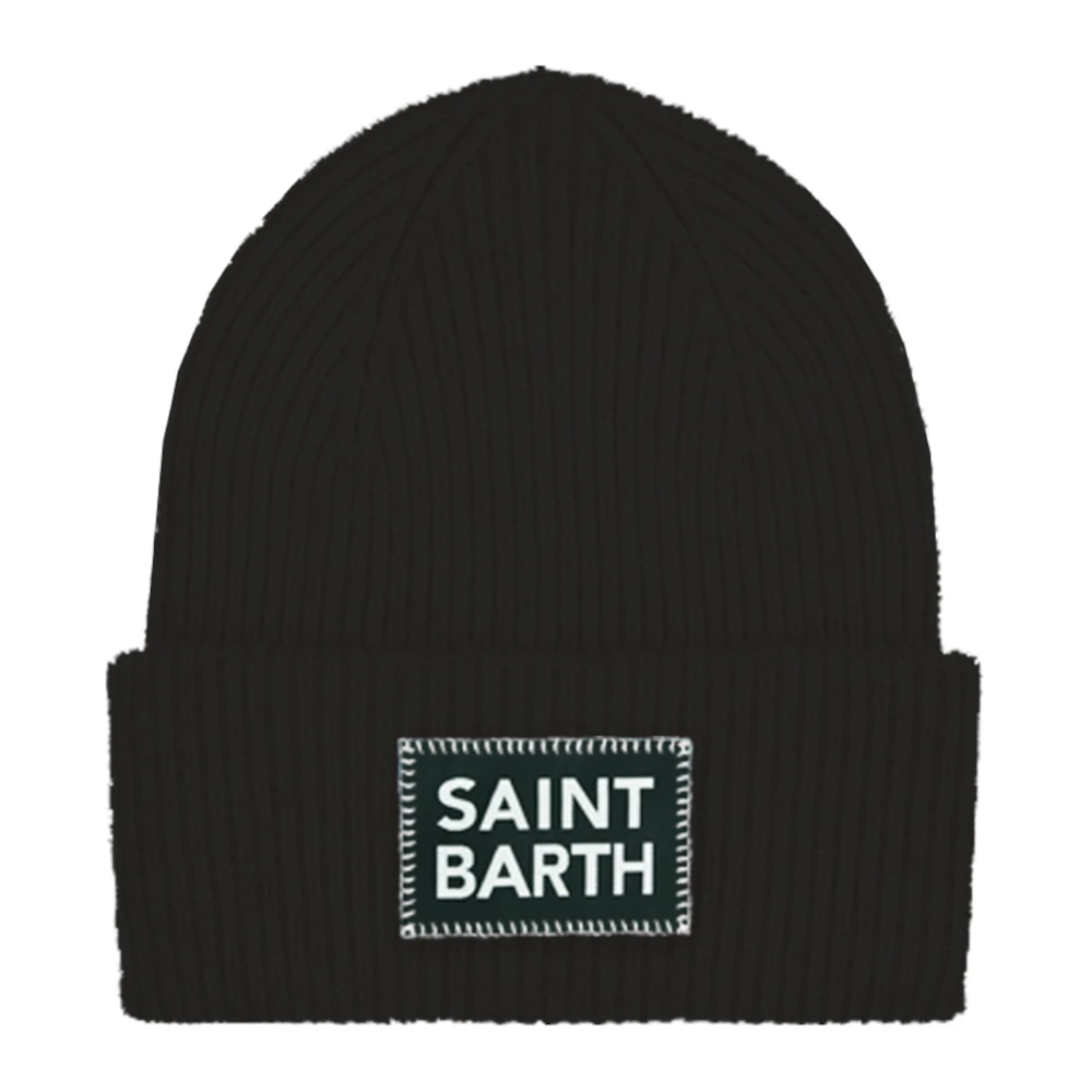 MC2 Saint Barth Zwarte stijlvolle hoeden voor mannen Black Heren