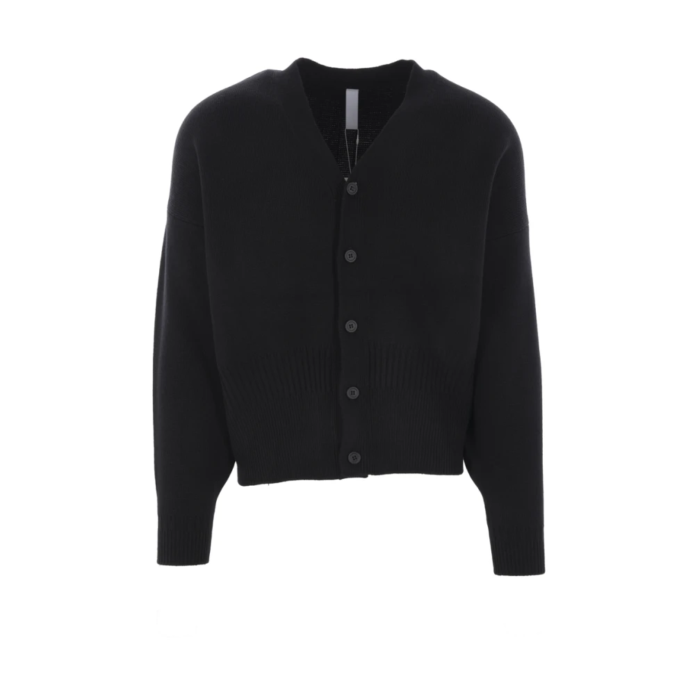 Cfcl Zwarte wollen cardigan trui Black Heren