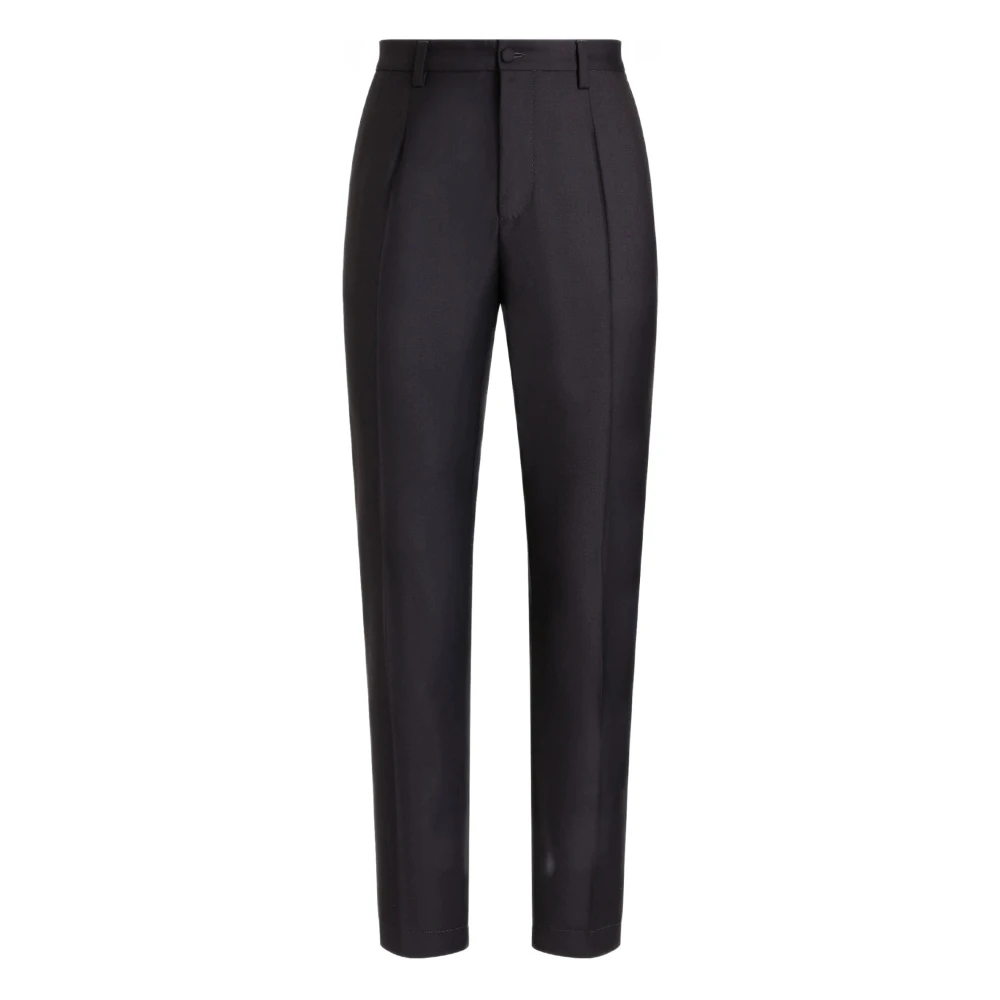 Dolce & Gabbana Men's Blue Suit Trousers, L, Trousers