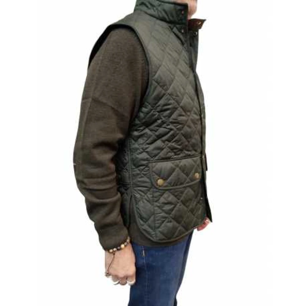 Barbour Gewatteerde Sage Gilet Loverdale Heren Green Heren