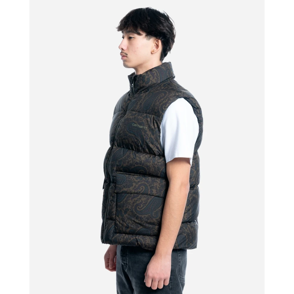 Carhartt WIP Springfield Bedrukte Vest Black Heren